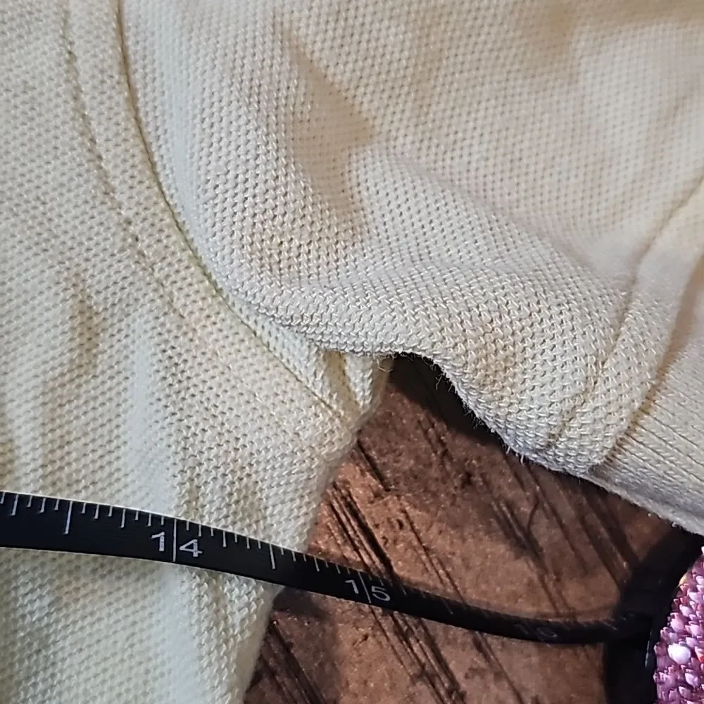 Polo shirt size S French Toast light yellow